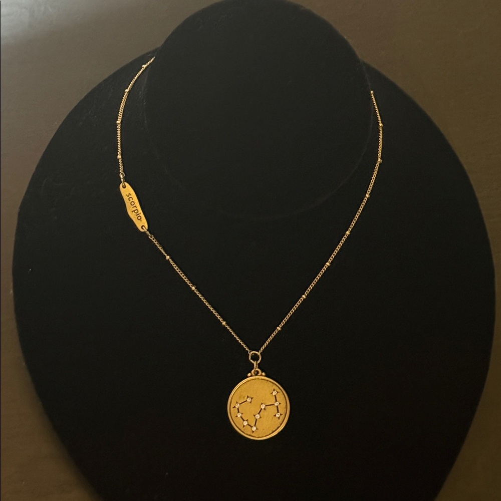 LIKE NEW Scorpio Constellation Necklace - Sequin Brand - Picture 2 of 8